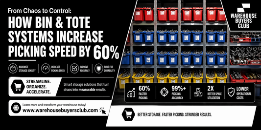 From Chaos to Control: How Bin & Tote Systems Increase Picking Speed by 60%