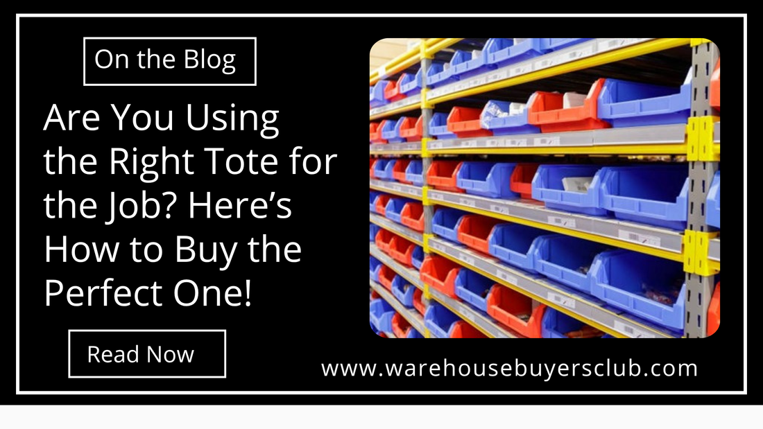 Are You Using the Right Tote for the Job? Here’s How to Buy the Perfect One!