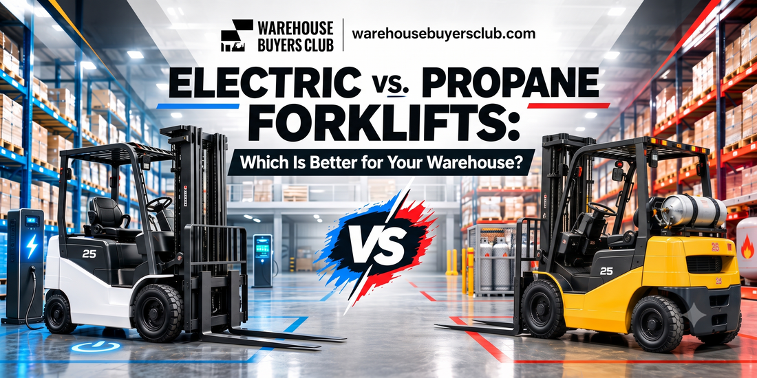 Electric vs. Propane Forklifts: Which Is Better for Your Warehouse?