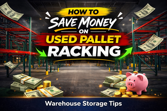 How to Save Money on Used Pallet Racking | Warehouse Storage Tips