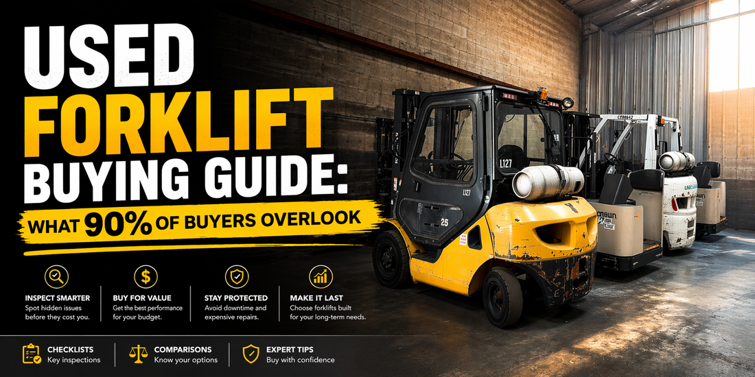Used Forklift Buying Guide: What 90% of Buyers Overlook