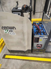 Crown PR4500-60 Rider Pallet Jack – Electric Pallet Truck | Used Warehouse Equipment