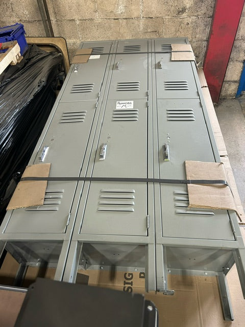 Storage Lockers  36'W x 78"H x 12"D